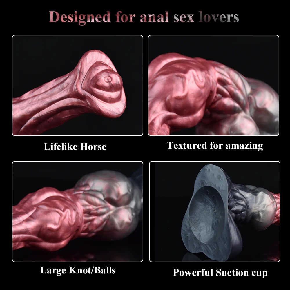 Liquid Silicone Anal Butt Plug Dilator G spot Stimulator Sex Toys for Women Men