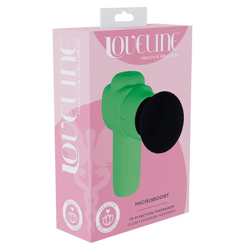 Loveline MicroBoost Massager-Green