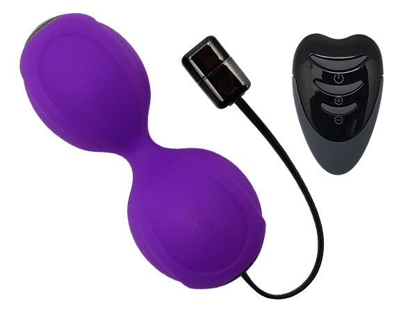 Vibrating Remote Controlled Kegel Trainer Balls Vaginal Exercise Stimulator
