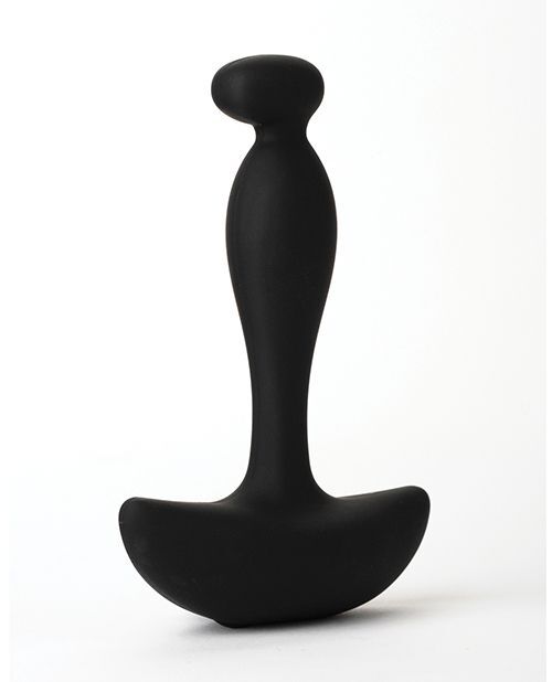 Vibratex Mens Black Silicone Pearl Vibrating Prostate Massage Vibe w/Wide Base