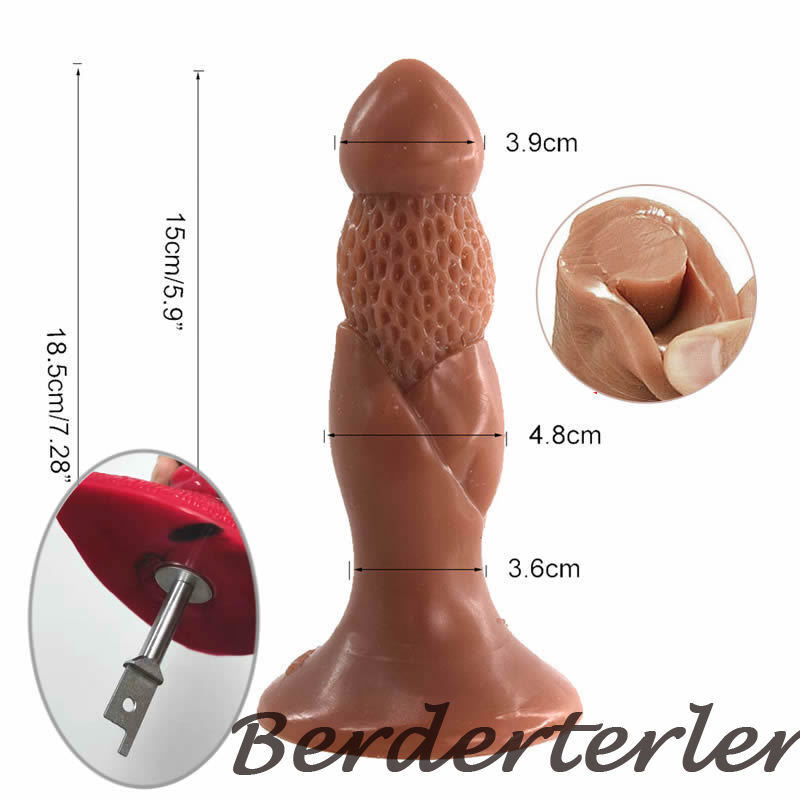 DIY Accessories Double-layer Silicone Dildos Fits Reciprocating Saws Sex Machine