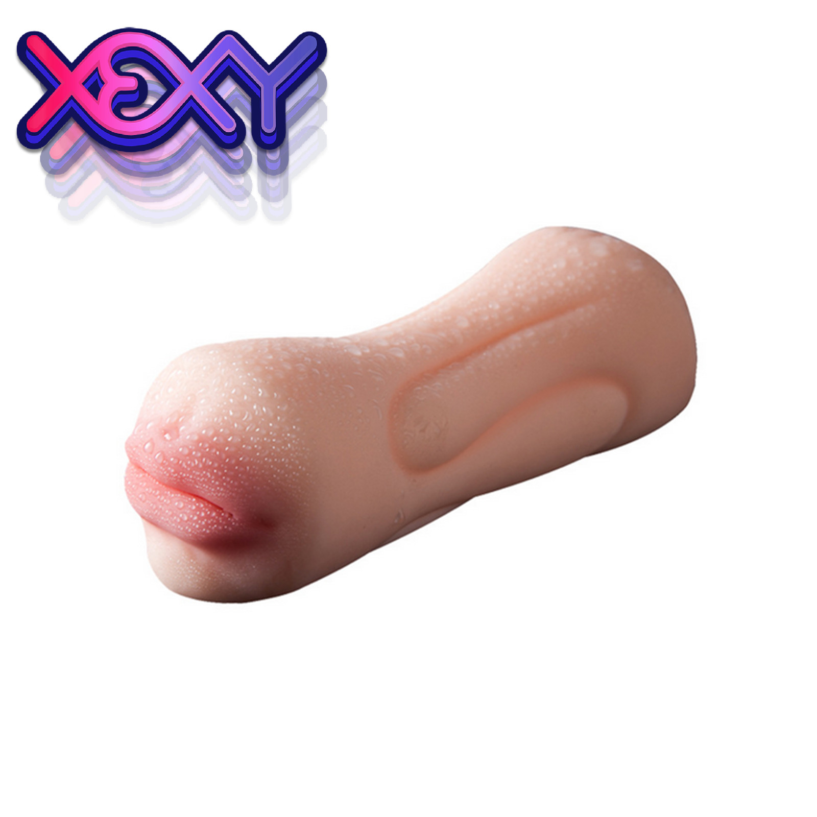 Large Stroker Mouth & Pussy DUAL BJ Mens Masturbator Xexy Adult Sex Toys