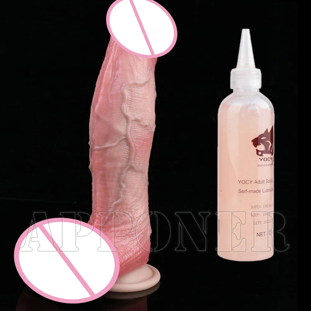 7.4 Inch Silicone Double Layer Dildo Realistic Adult Sex Toys With Male Female