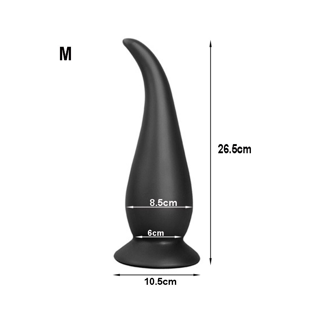 Huge Anal Plug Dildo Anal Long Butt Plug Dilator Massager Adult Sex Toys
