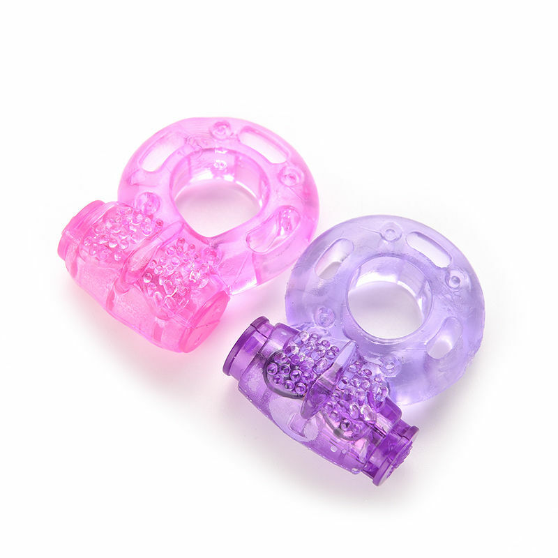 Male Vibrating Cock Ring Waterproof Penis Vibrator Couple Sex-Toy Clit Orgasm⇓