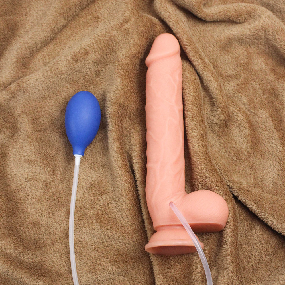 Realistic Dildo Cock Suction Cup Squirting Vibration Penis Sexy Toys Dong Women