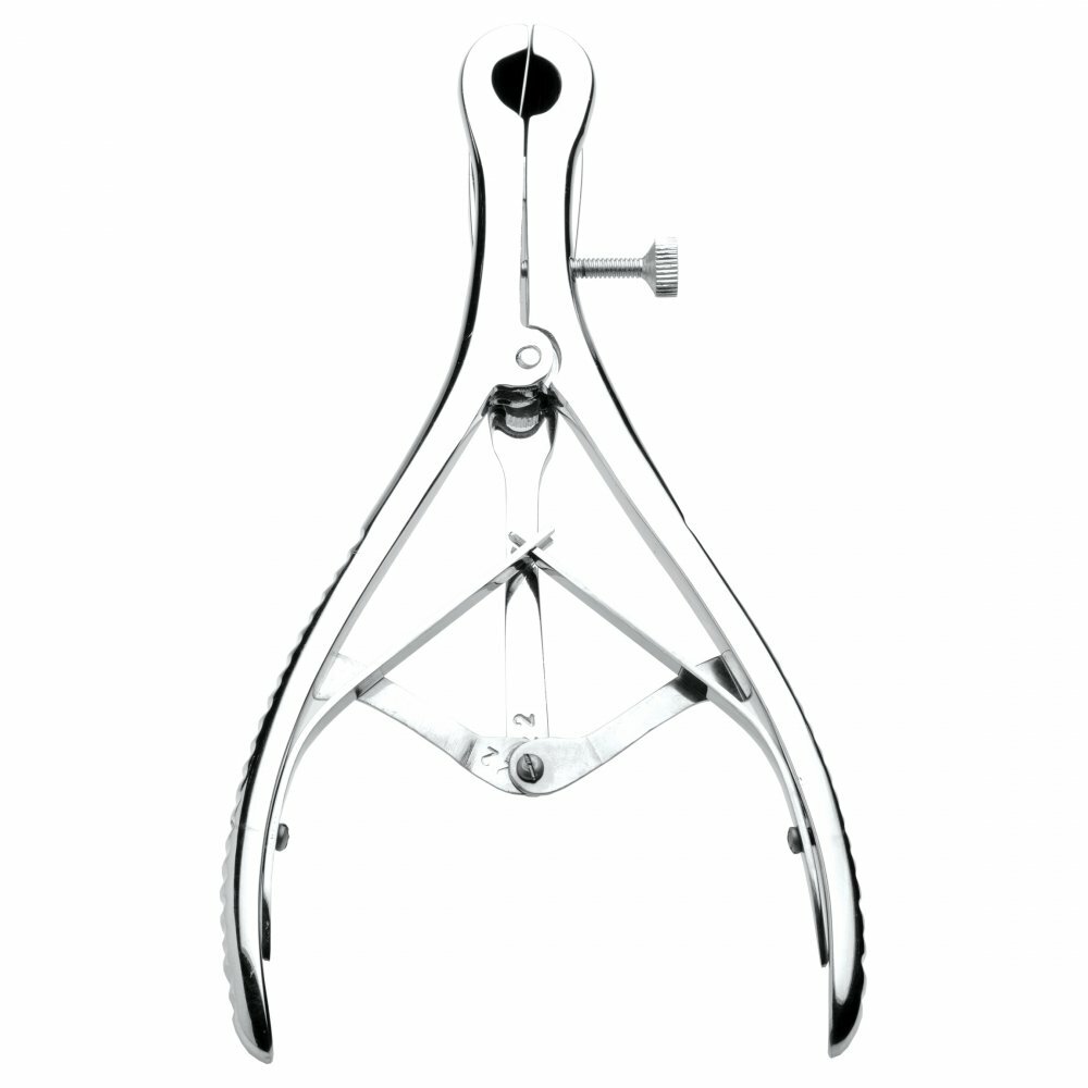 Stainless Steel Anal Speculum Medical Play Obediance Ass Spreader Sex Toys