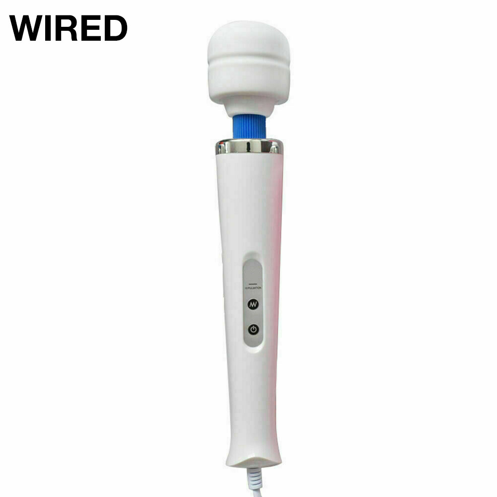 Female Bendable Massage Wand Fast Orgasm Personal Full Size WIRED or WIRELESS