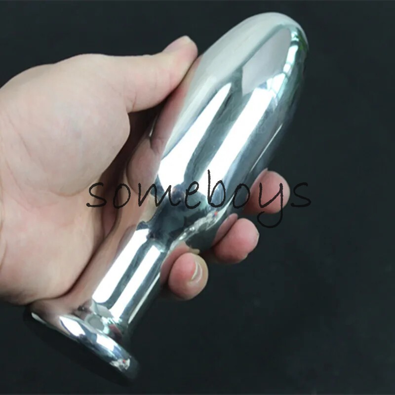 15 Sizes Stainless Steel Anal Dildo Butt Balll Plug Solid Metal Anus Dilator