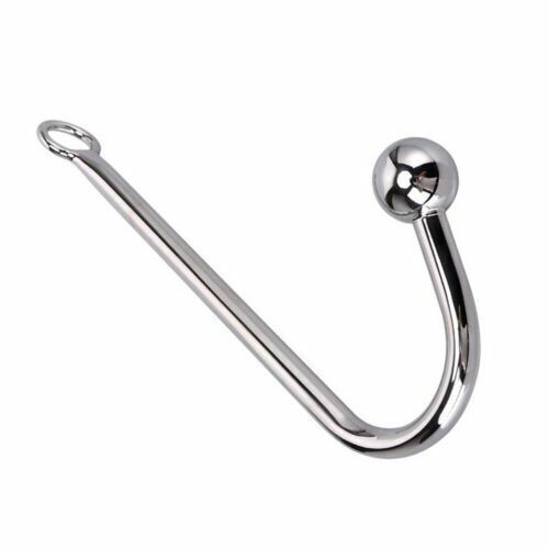 Balls Anal Rope Hooks Stainless Steel Anal Butt Plugs Adult BDSM Sex Toys hh9uIA