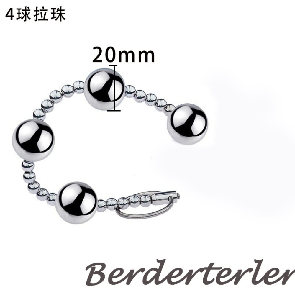 Metal Anal Beads Pull Beads Anal Plug Butt Plug Penetration Anal Dilator Sex Toy