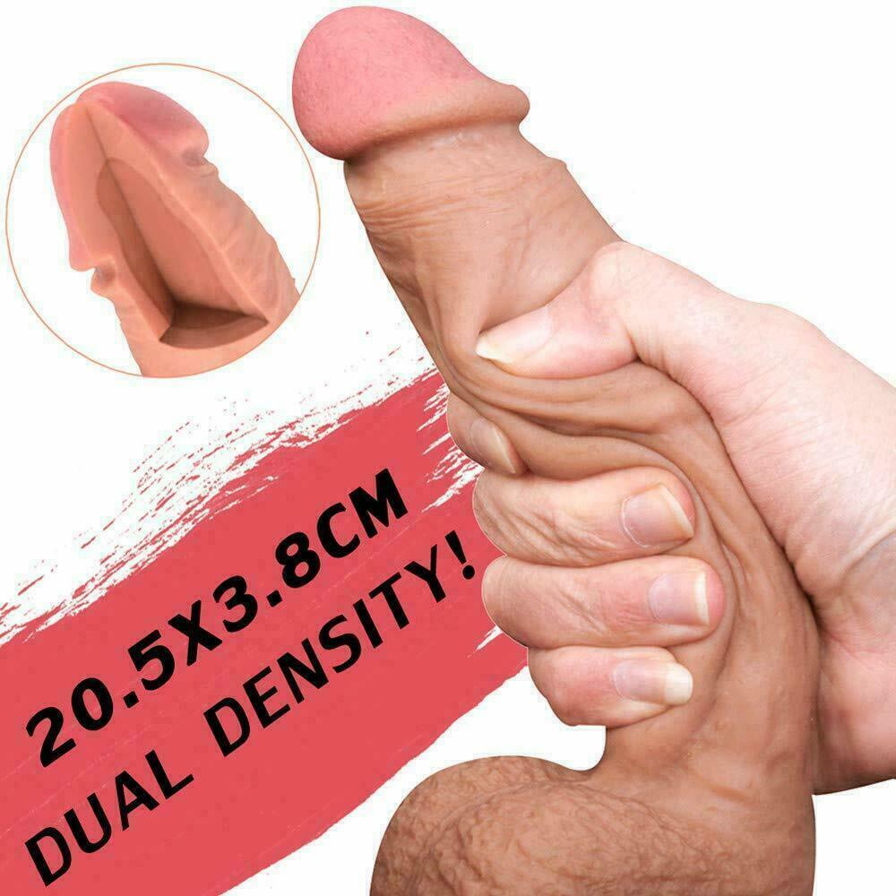 ULTRA-Realistic-Dildo-Suction-Cup-Anal-Vagina-Sex-Toy-for-Women-No-Vibrator