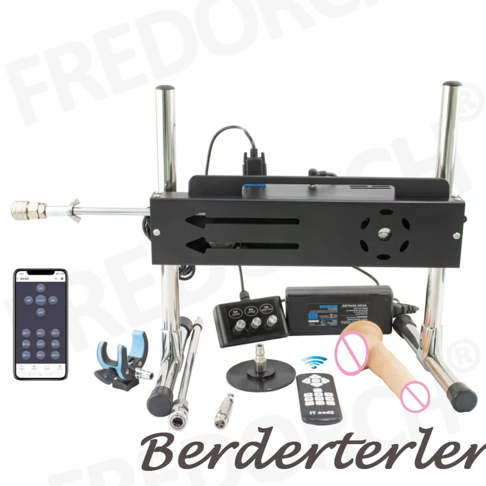 120W Powerful Quiet Sex Machine with Attachments Automatic Masturbation Machine