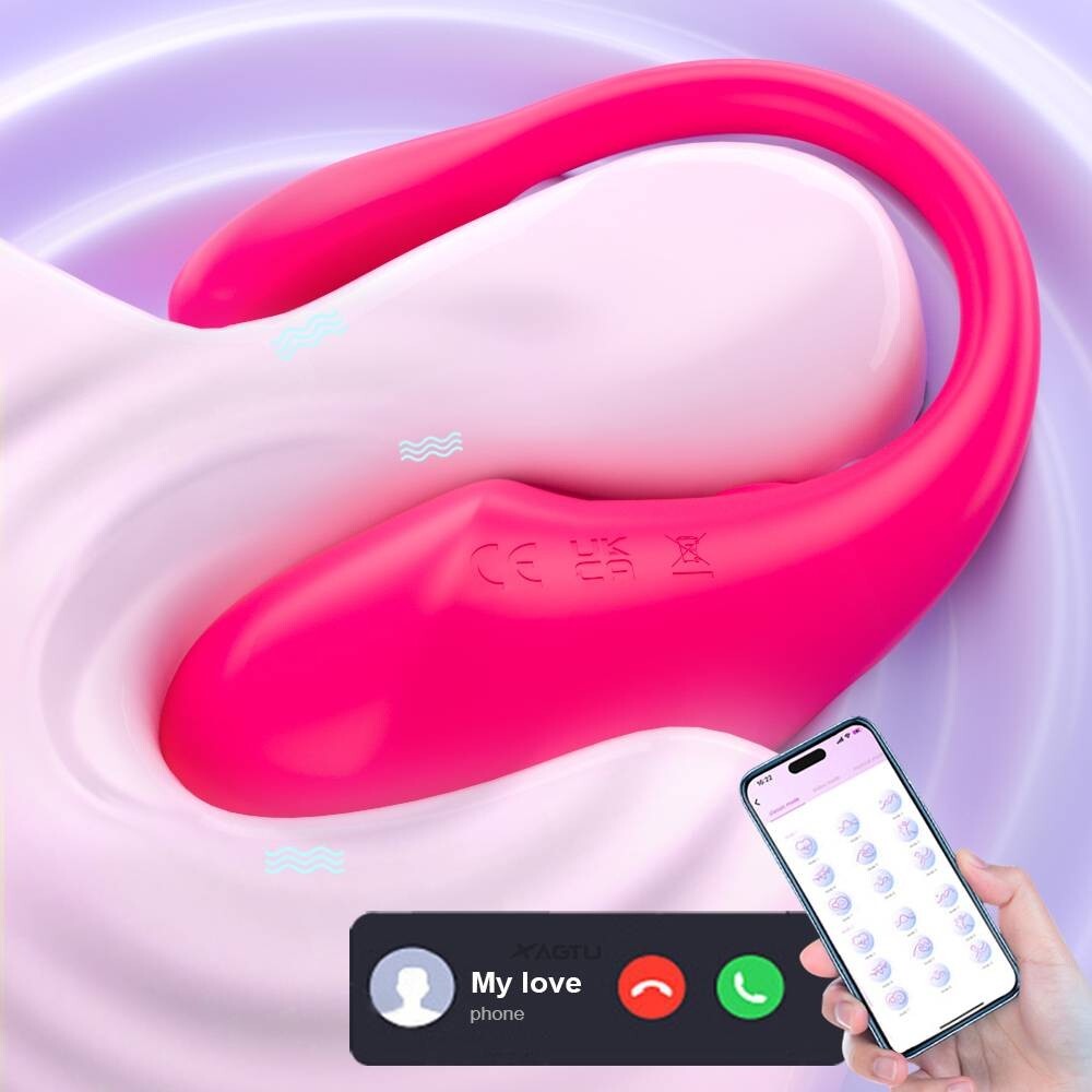 Wireless APP Remote Control Bullet Egg Vibrator G-Spot Dildo Sex Toys For Women