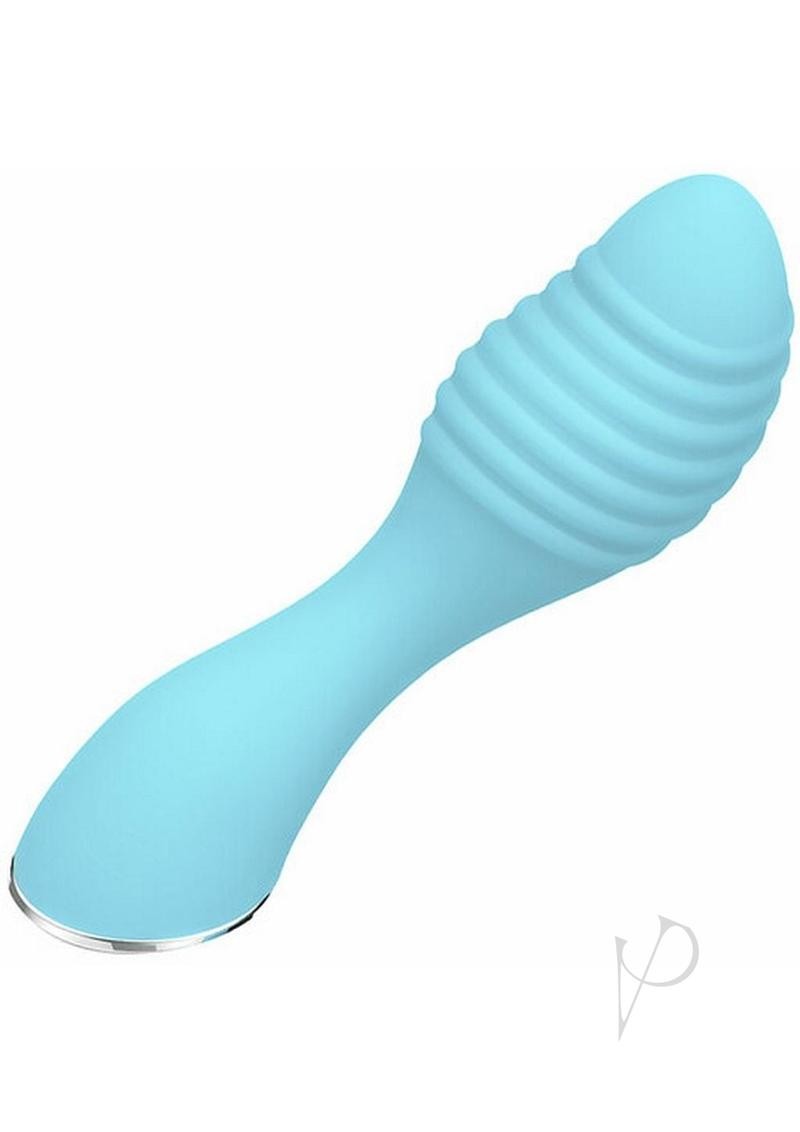 Little Dipper Rechargeable Silicone Vibrator – Aqua