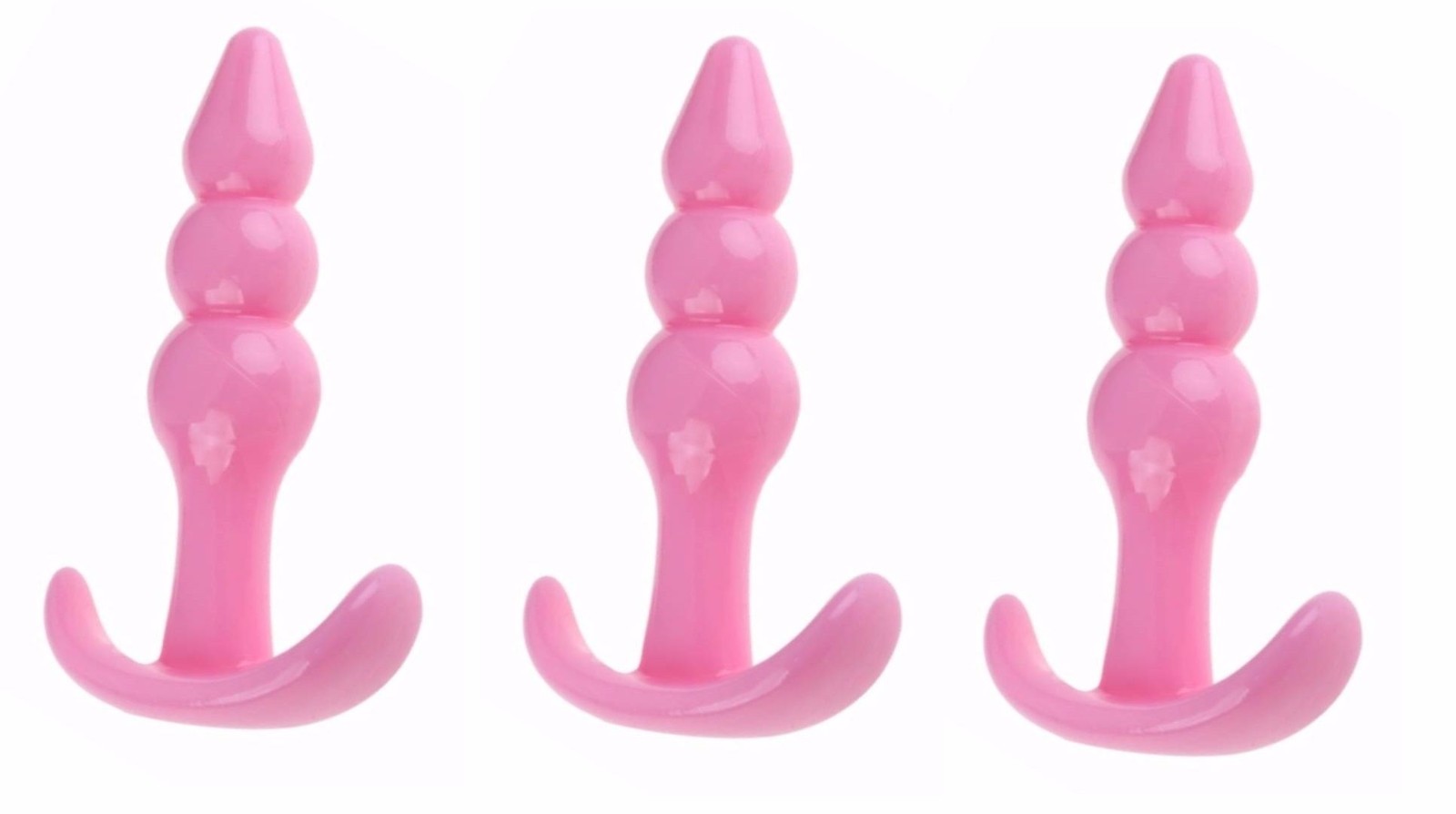 3Pk Anus Plug Toy Women Men Couple Pspot Butt Stimulator Sex Toy Anal Plug Tool