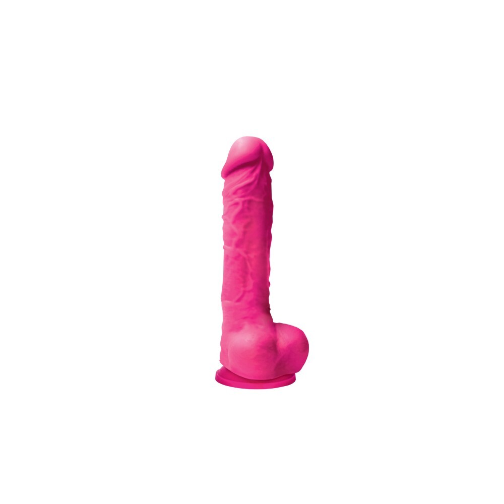 Colours Pleasures 5″ Pink – Silicone Realistic Dildo Dong w/ Suction Cup