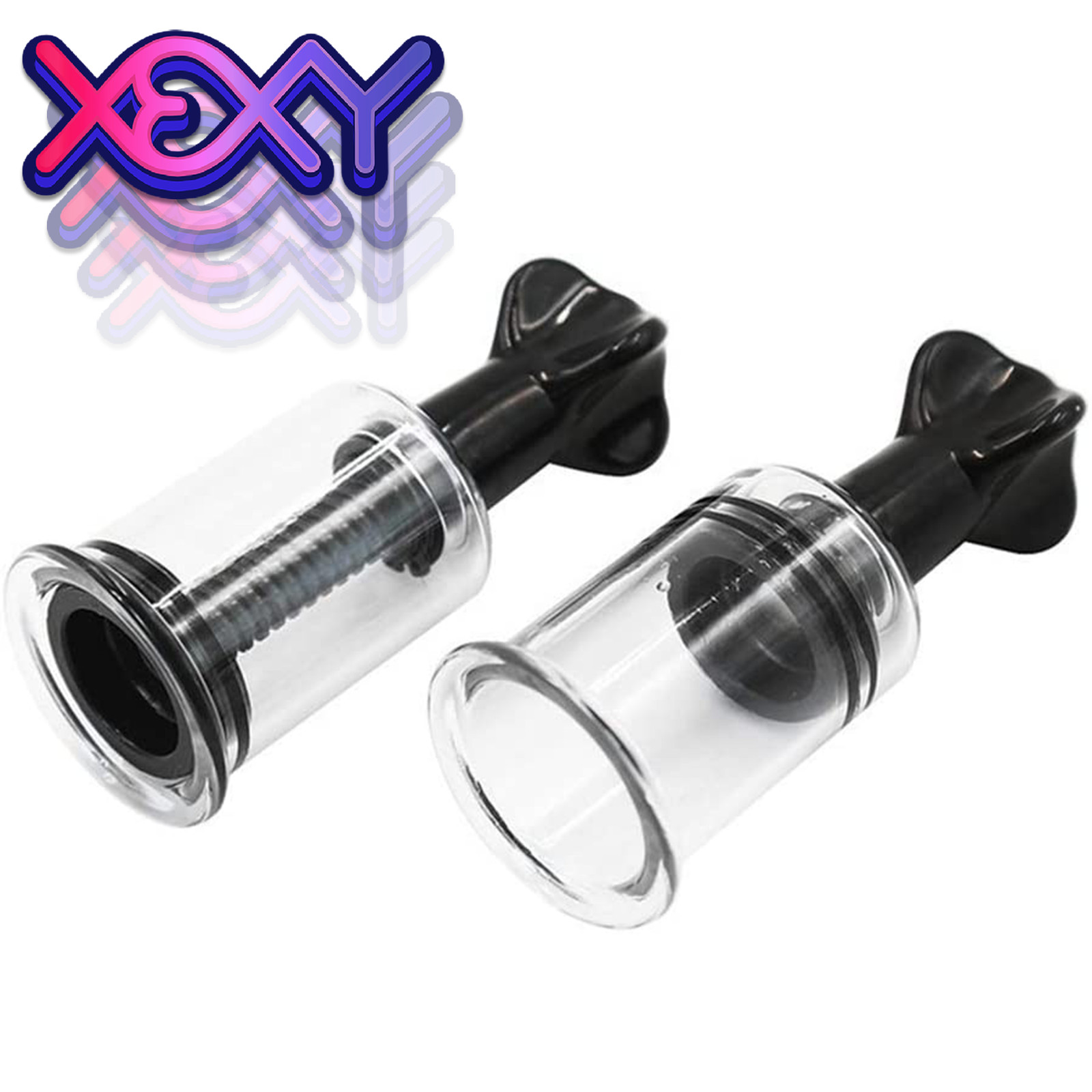 Nipple & Clit Twist Vacuum 1.25″ Cylinders Xexy Adult Sex Toys