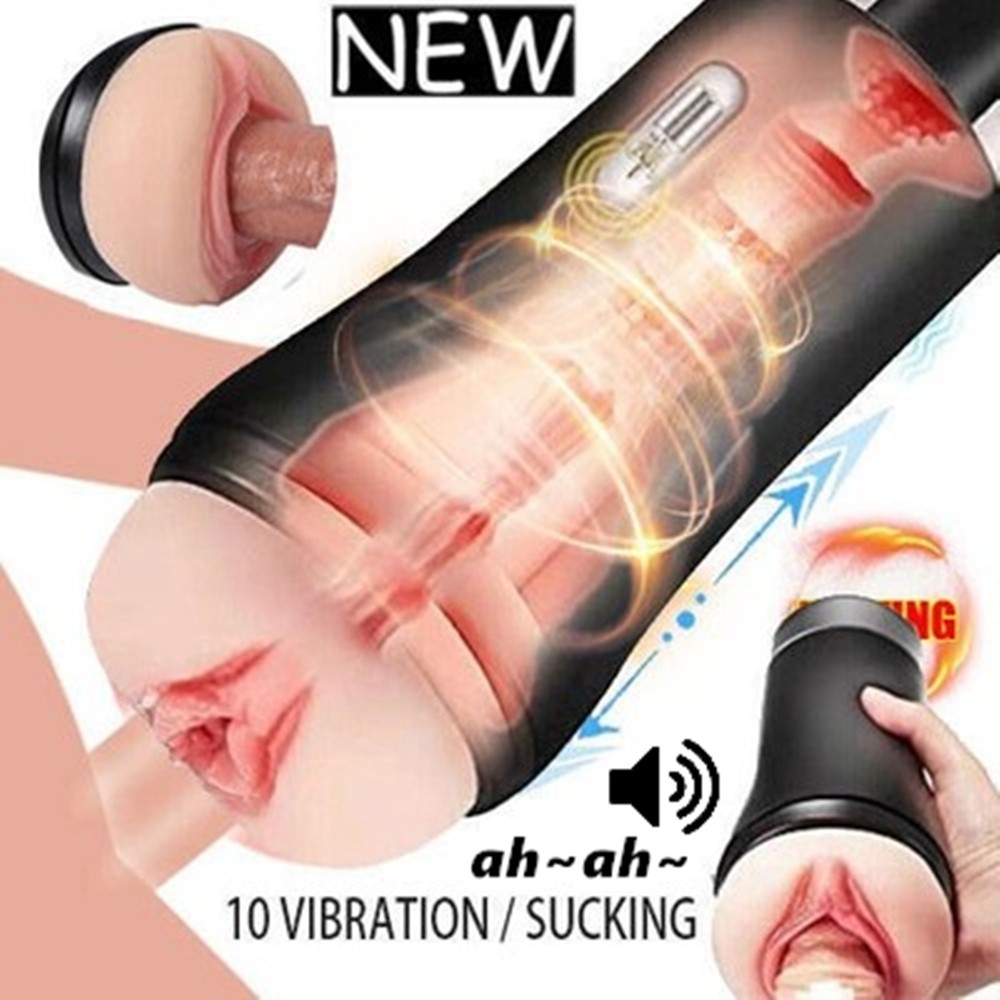 Male Automatic Masturbator Cup Male Stroker Handsfree Pocket Pussy Men Sex Toy