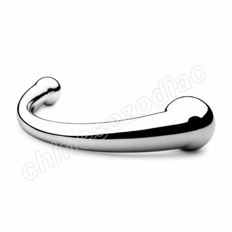 Metal/Crystal Glass Dildo Anal Butt Plug G Spot Massager Vagina Adult Sex Toys