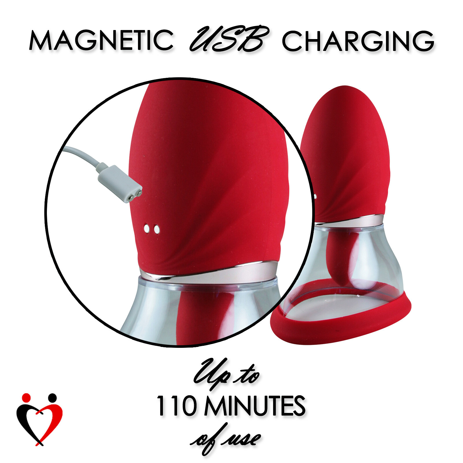 LeLuv Pussy Vacuum Pump with Vibrating Clitoral Tickler Cup