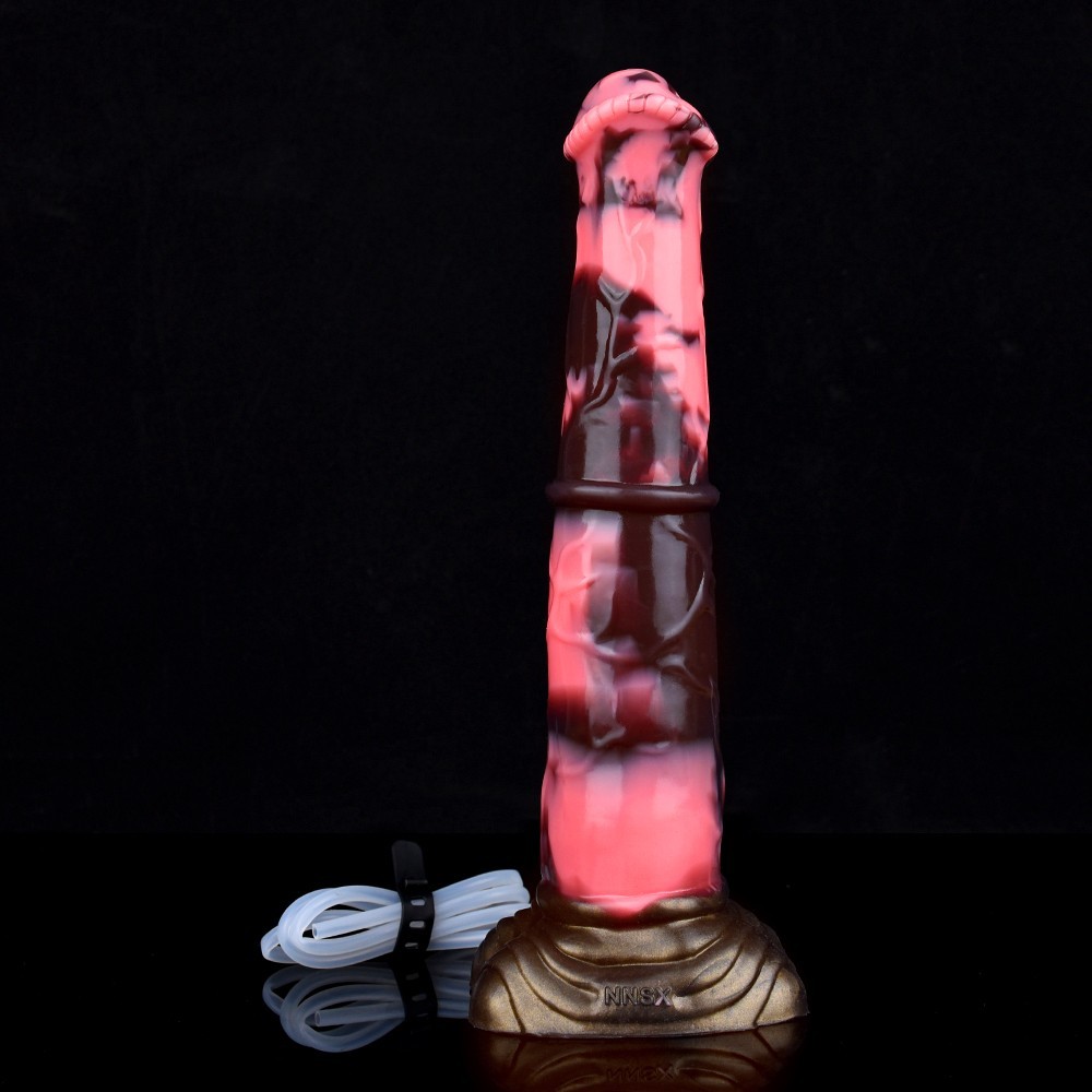 11 Inch Extra Long Realistic Squirting Silicone Fantasy Dildo Suction Women Toy