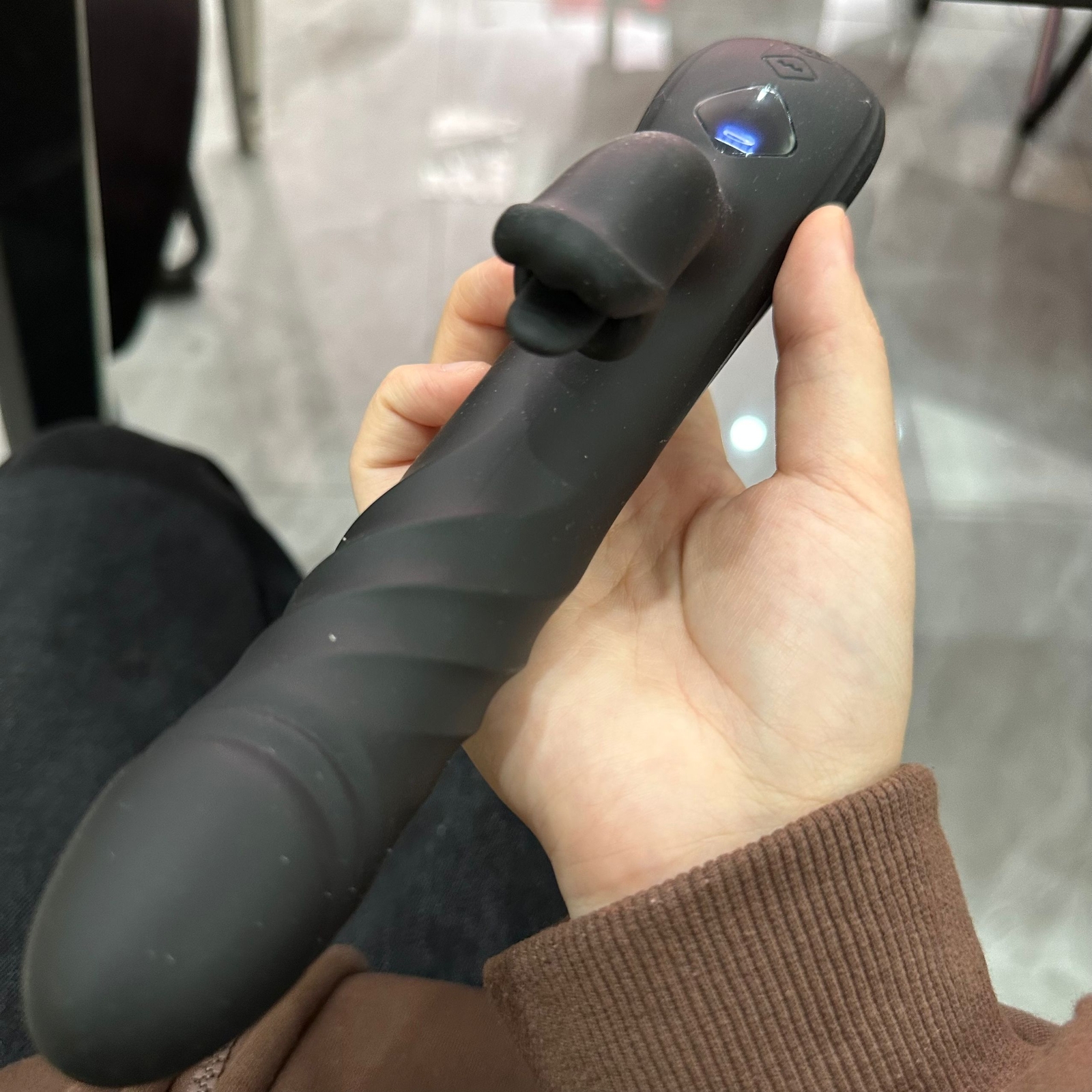 Realistic Thrusting Dildo Vibrator G-Spot Massager Rechargeable Sex Toys Women