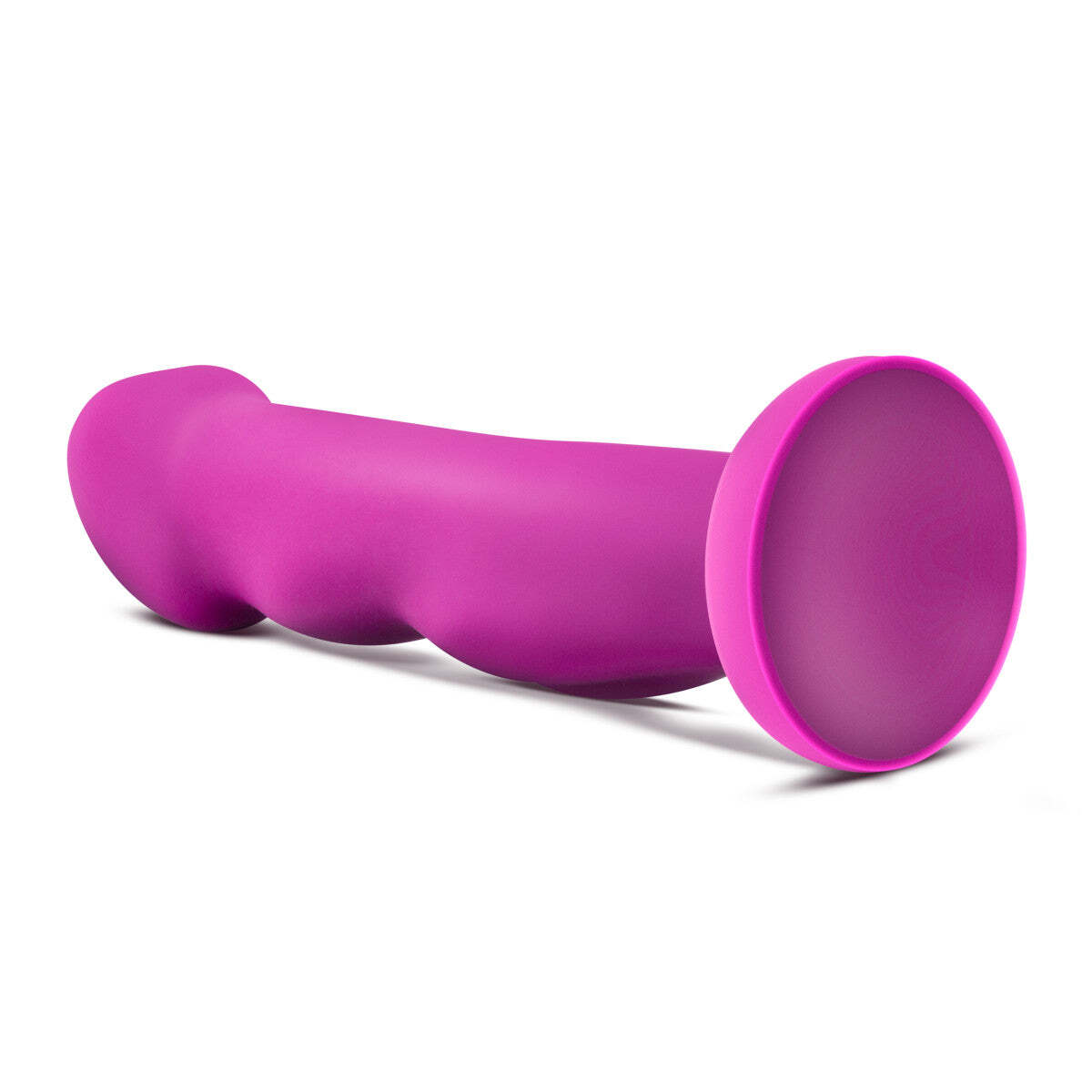 Blush Avant- 8” Dual Density Silicone Dildo, Suction Cup Harness Compatible
