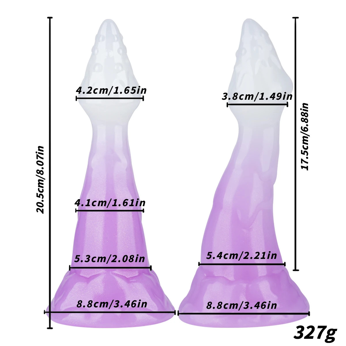 New Colorful Silicone Dildo Monster Penis with Suction Anal Plug Female Sex Toys