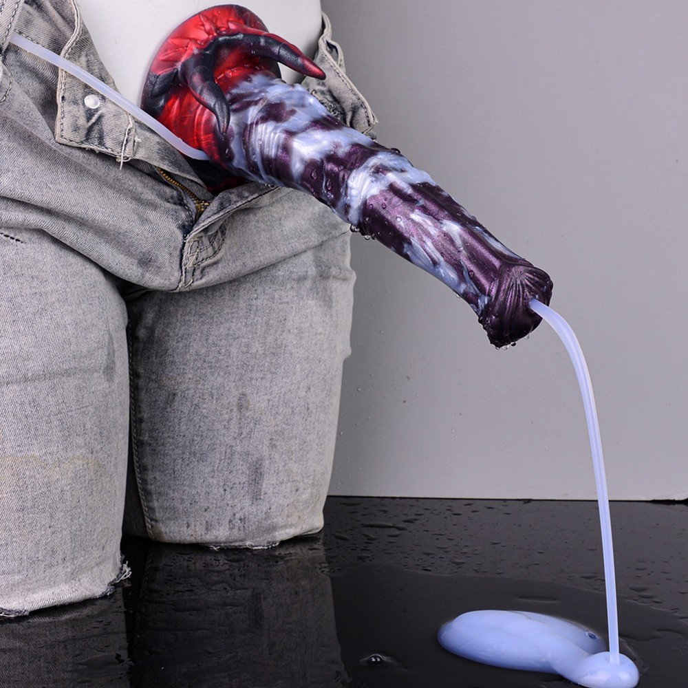 Fantasy Squirting Penis Realistic Ejaculation Dildo Cock Large Anal Plug Sex Toy