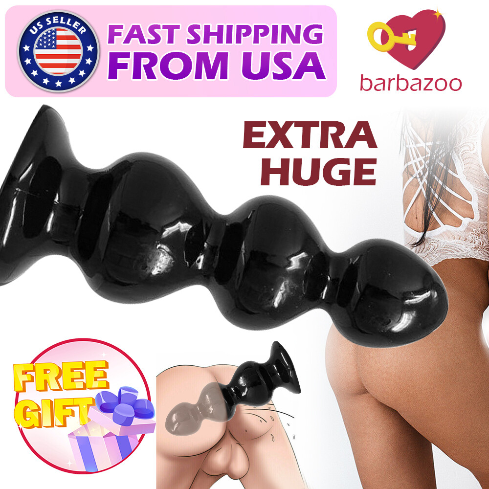 HUGE MONSTER REALISTIC DILDO BIG ANAL BUTT-PLUG-SUCTION-CUP-SEX-TOYS WOMEN MEN
