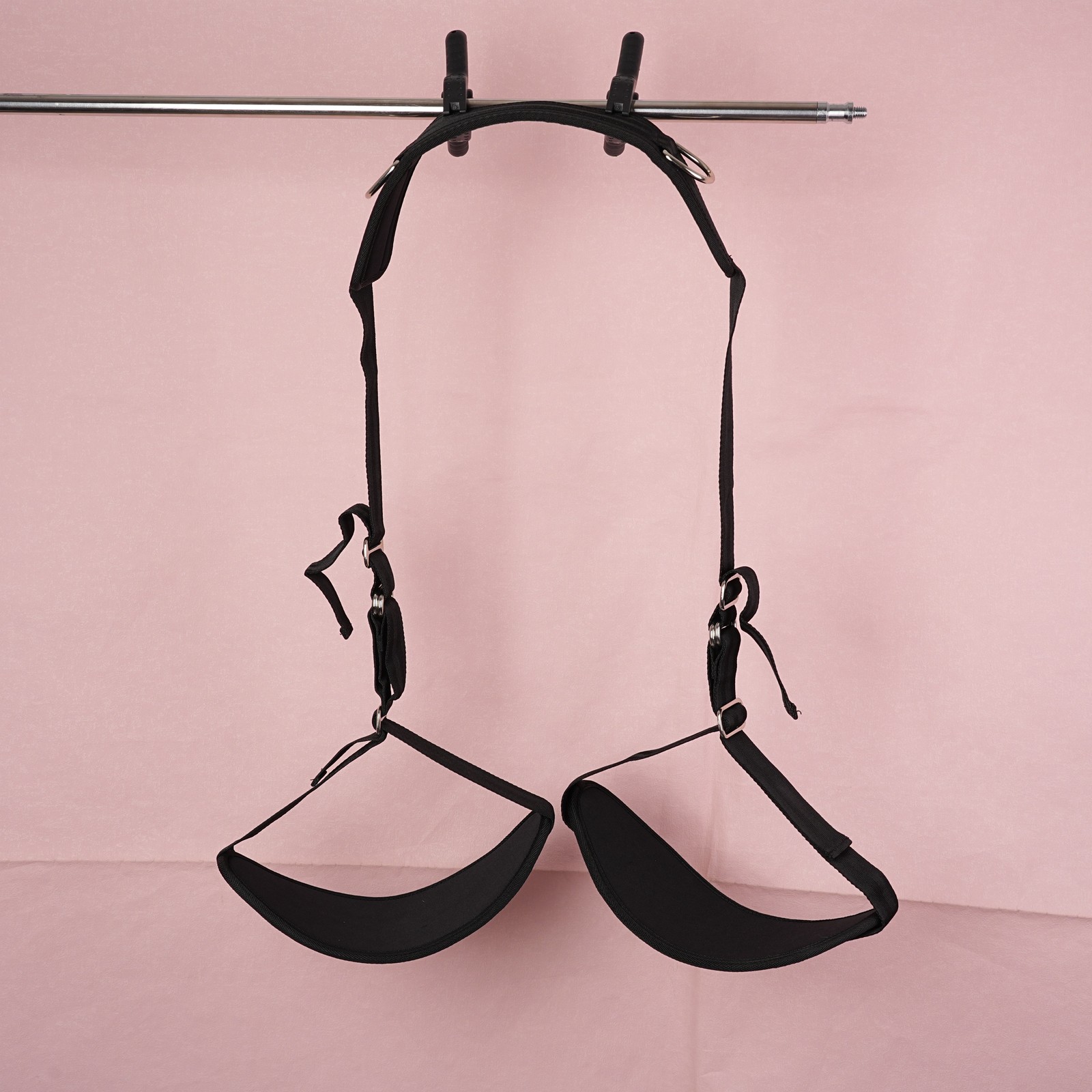 Bondage Women Open Leg Thigh Sling Bar Bed Restraint Straps Adult Sex Toy