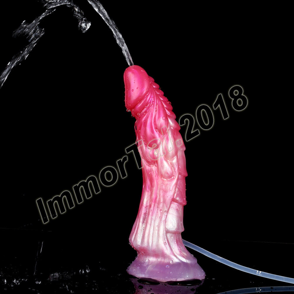 8.5″ Squirting Dildo Realistic Ejaculating Cock Cums Sex Toy INCLUDES FREE GIFT