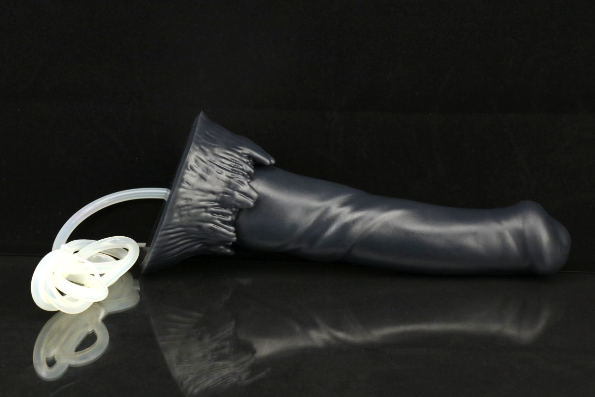 NEW Bad Dragon TYSON Fantasy SMALL Silicone Dildo CUM TUBE + LUBE Toy Bundle