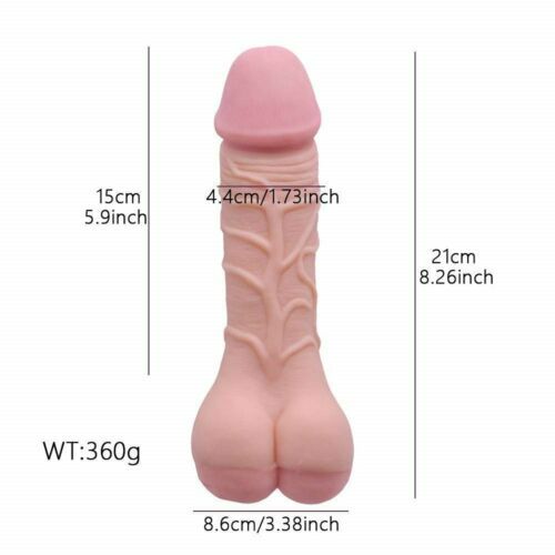 8in Penis Sleeve Adult Male Realistic Vagina Pocket Pussy Masturbator Sex Toys