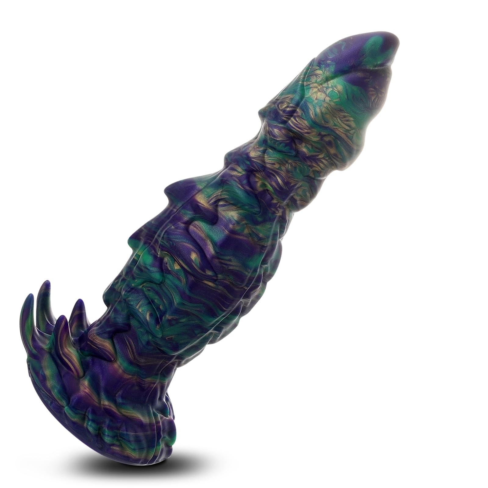 9.84″ Huge Thick Monster Dildo Fantasy Anal Sex Toy,Soft Silicone Realistic A…