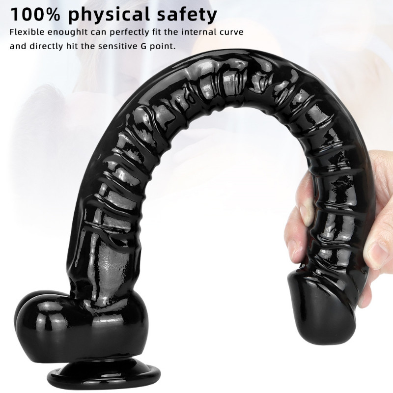 16 Inch Super Long Penis Dildo Huge Anal Butt Plug Suction Cup Sex Toy Women