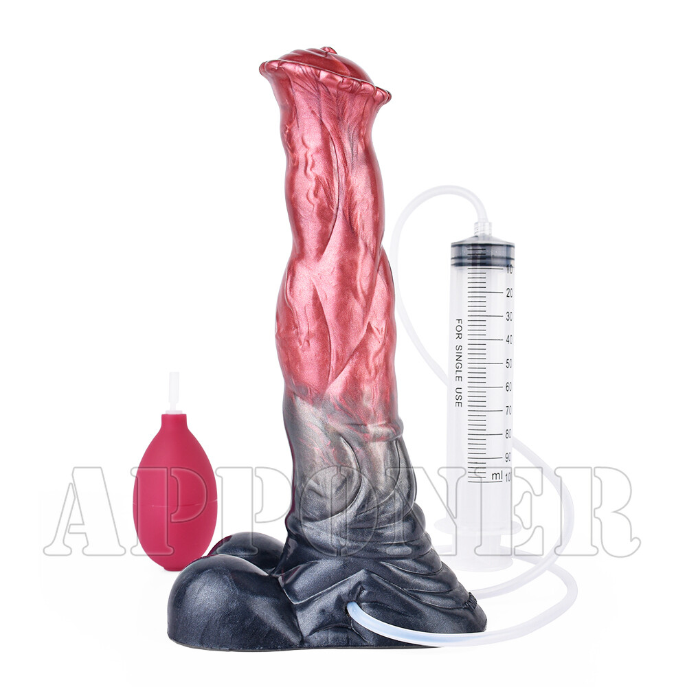 Silicone Squirting Fantasy Realistic Ejaculation Dildo LargeFor Women Sex Toys