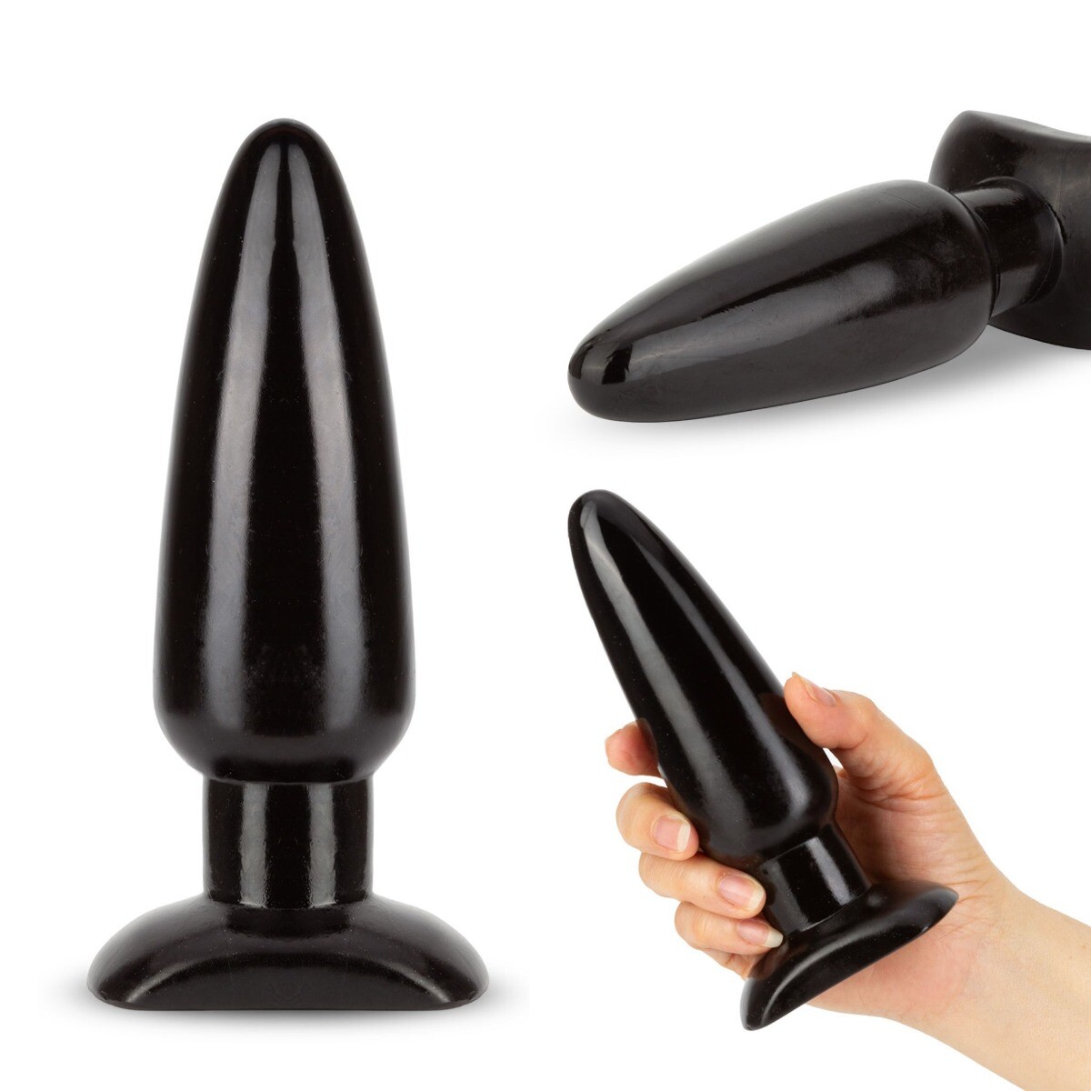 6″ Soft Smooth Flexible Beginner Anal Butt Plug Sex Toys