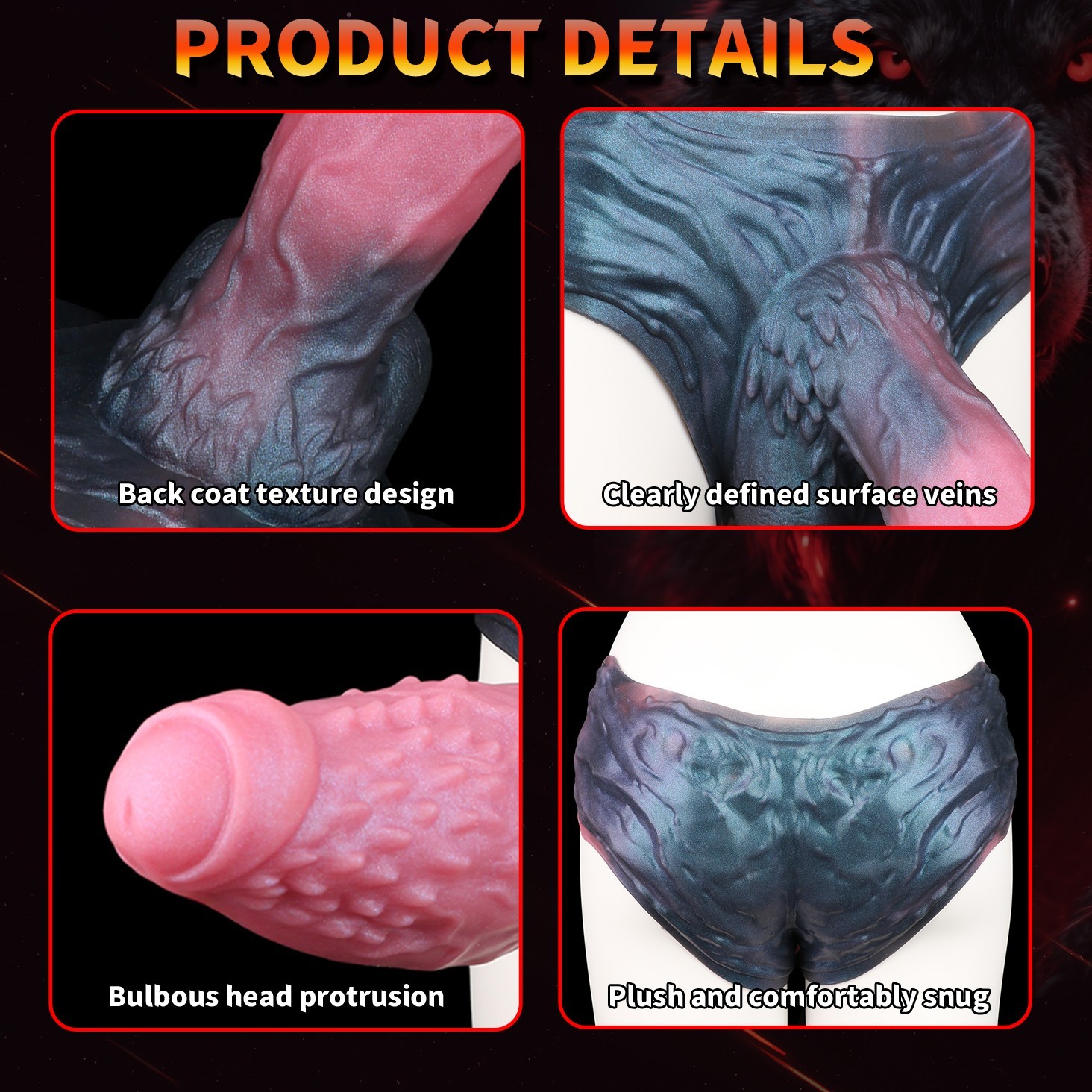 One-Piece Silicone Male Enhancer Cock Sheath Hollow Extender for Men Realistic
