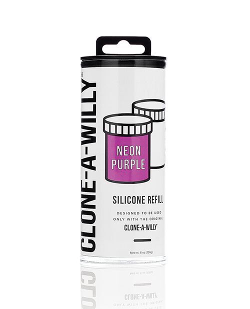 Clone-a-willy Silicone Refill Neon Purple