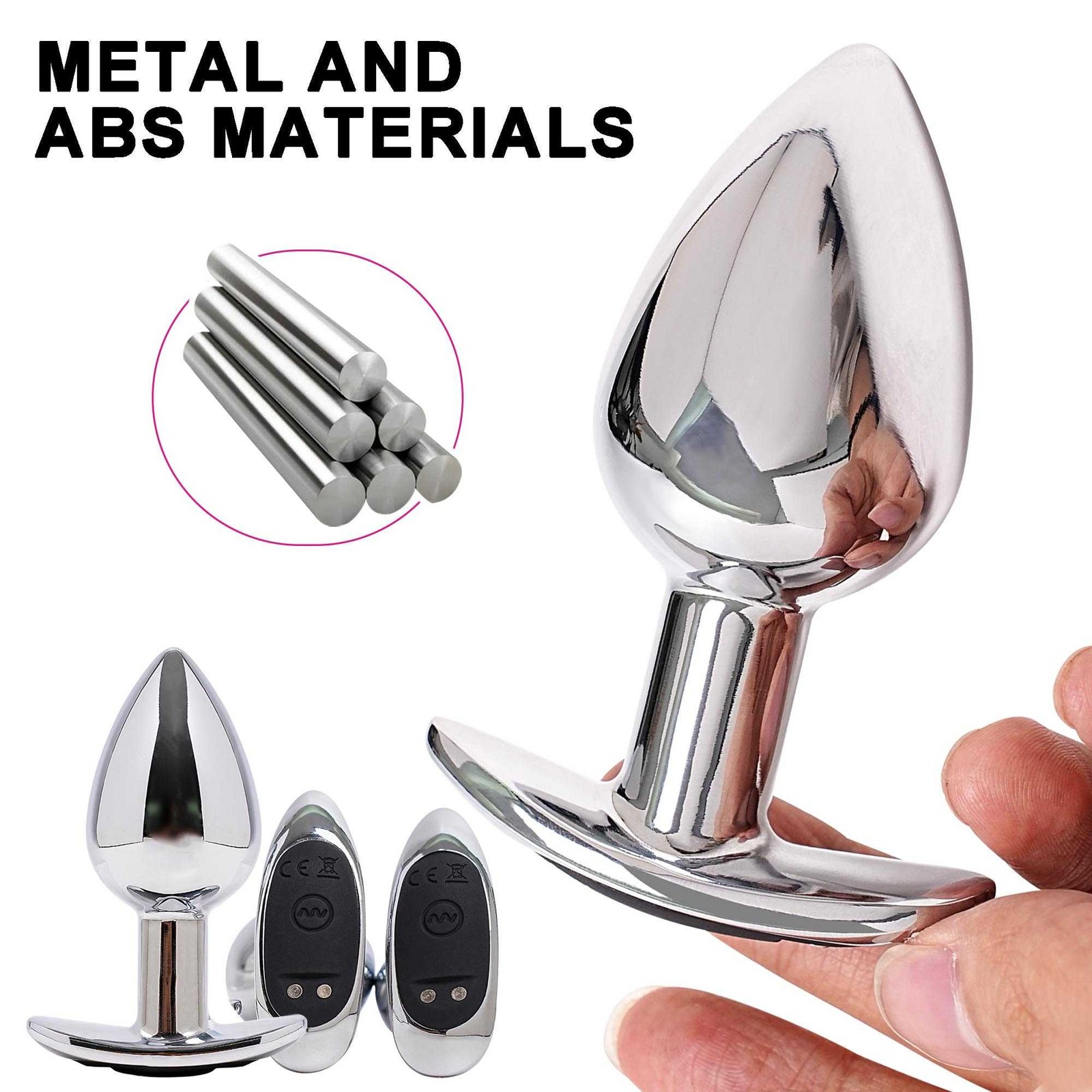 Sex Toy Anal Butt Plug G-Spot VIBRATOR /Silicone Anal Stopper Adult Toy Massager