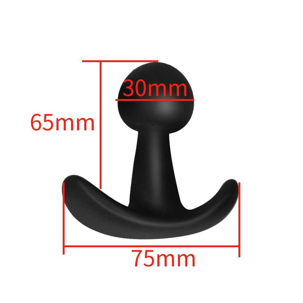Silicone Anal Butt Plug Dildo Prostate Massager G-spot Stimulator Male Sex Toys