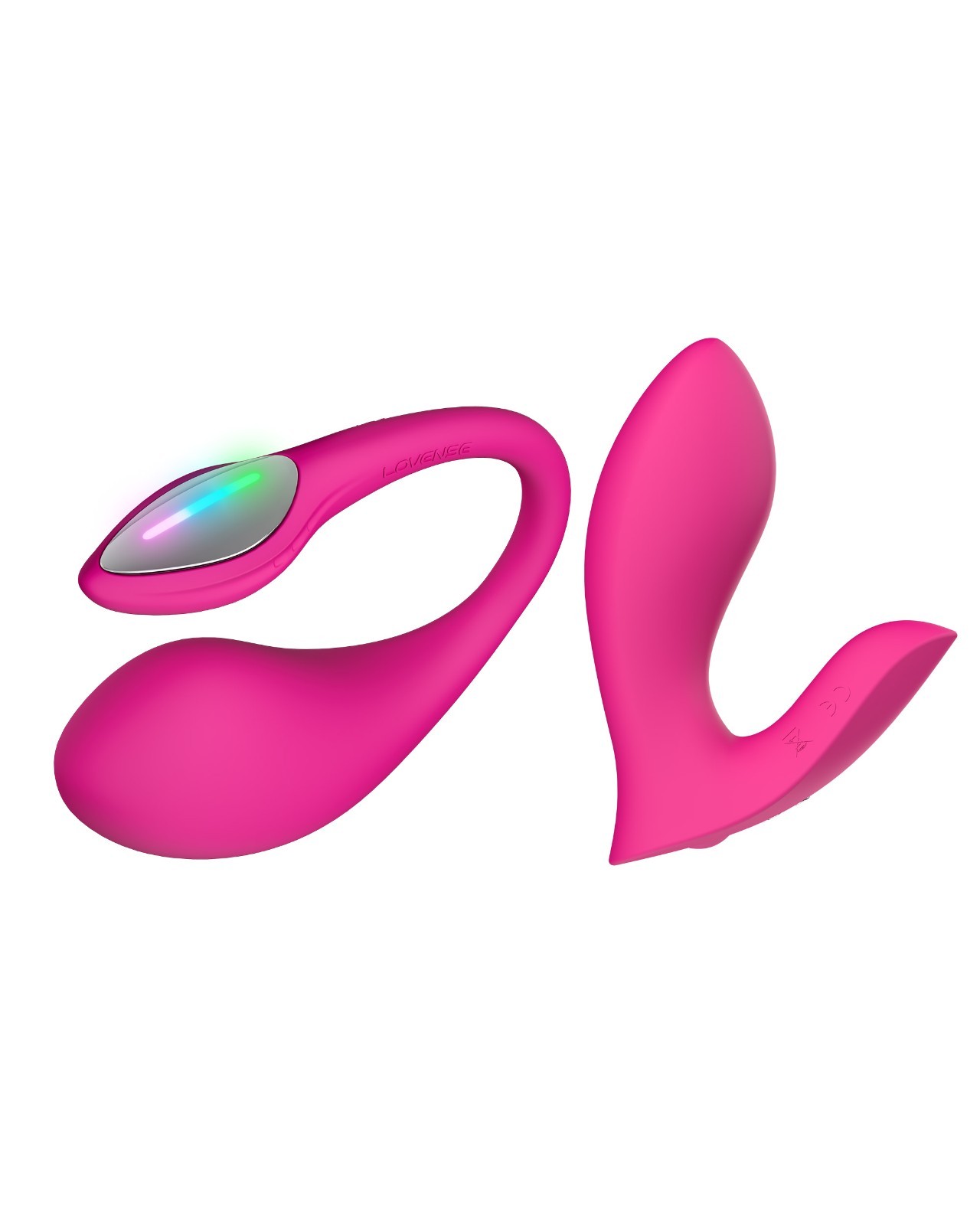 LOVENSE Lush 4 Wearable G-spot Vibrator with LED Light+Flexer Panty Vibrator