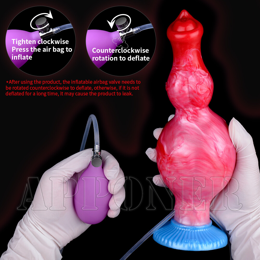 2 Sizes Fantasy Dildo Silicone Dildo with Suction Cup for Hands-Free Play Toys