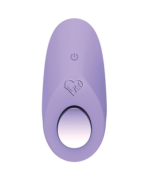 Clitoral Vibrator 4.5 Inch Rechargeable Silicone Love Verb Cuddle Lilac Vibe