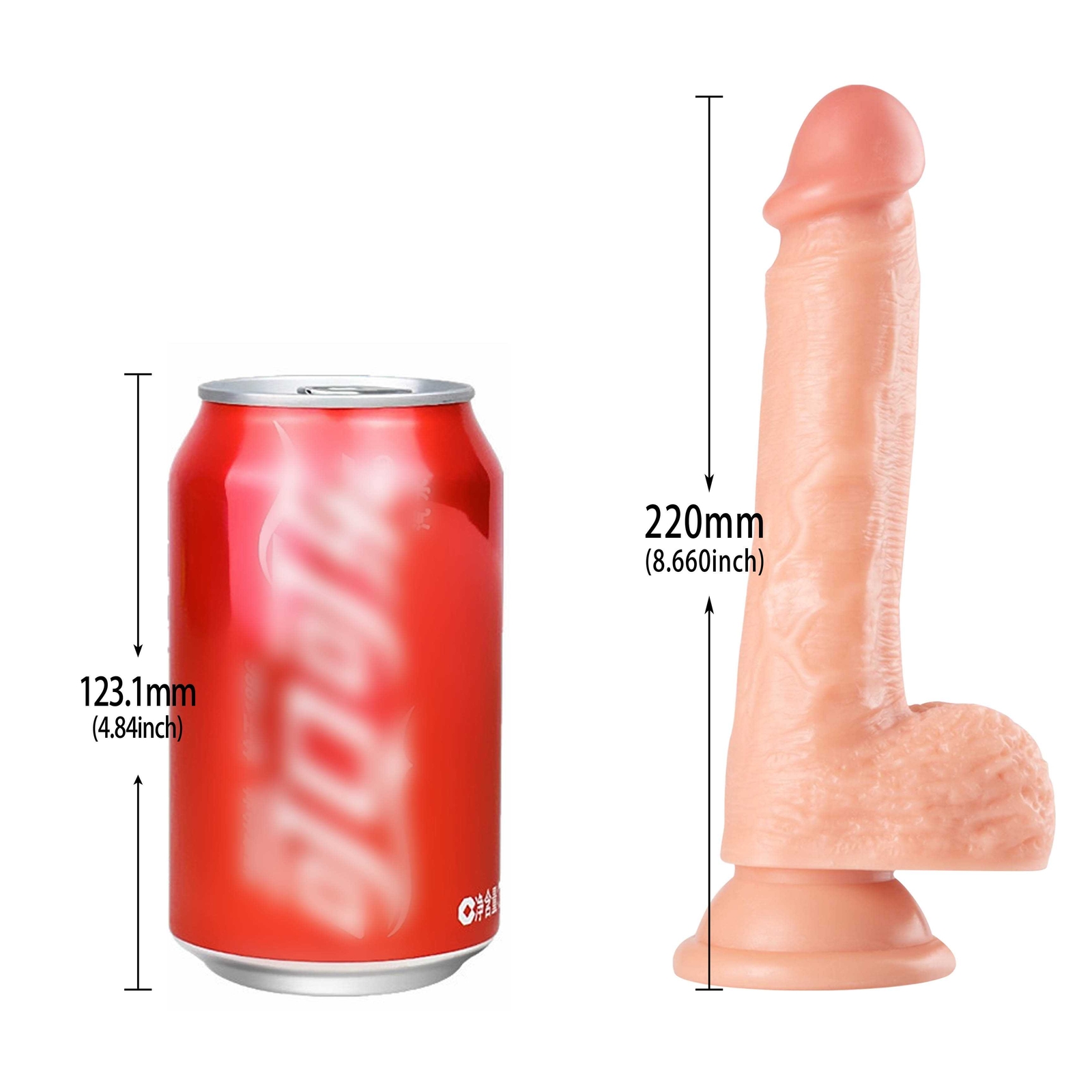 Ejaculating Dildo Dong Realistic Suction Cup Penis Squirting Sex Toy for Women