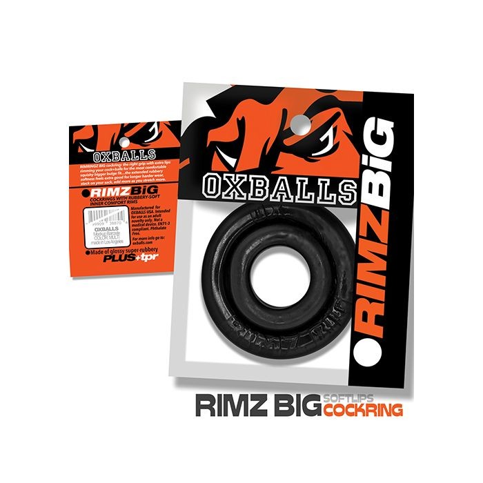Oxballs Rimz Big Single Ring – Black