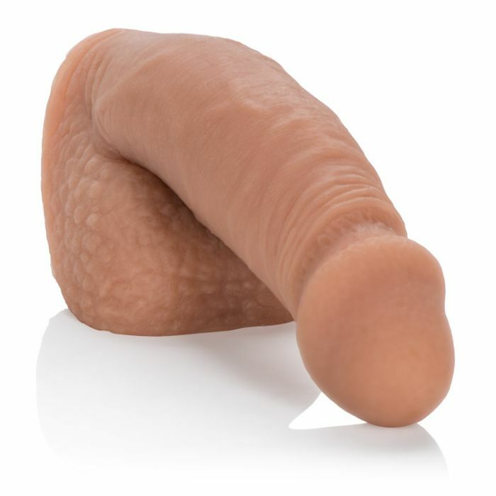 Desirable & Realistic Packer Gear Packing Penis Dong Dildo5-Inch – FleshBrown