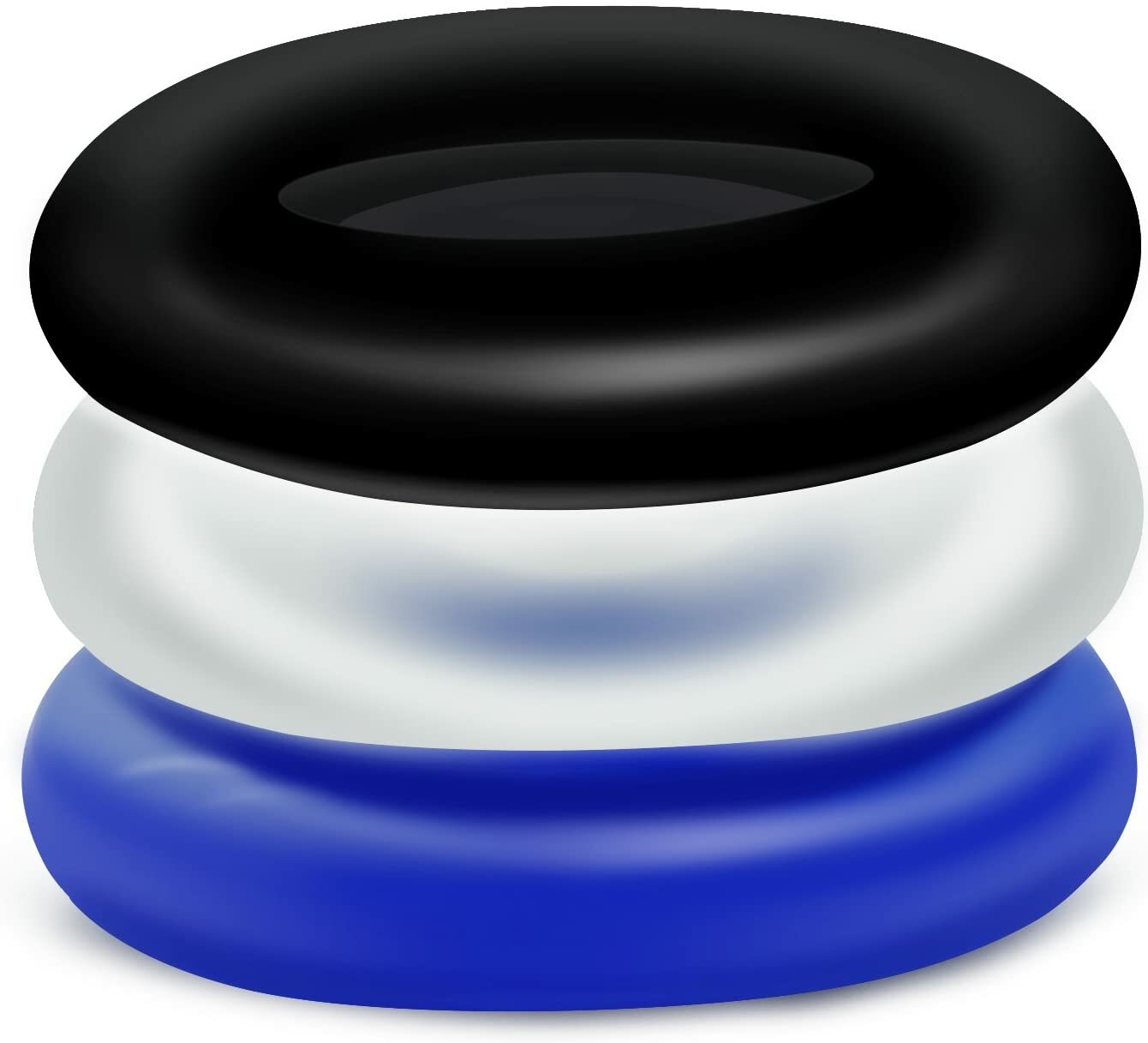 Cock Ring Stay Hard Penis Enhancer 3-12PCS Erectile Dysfunction Sex-Toys For Men